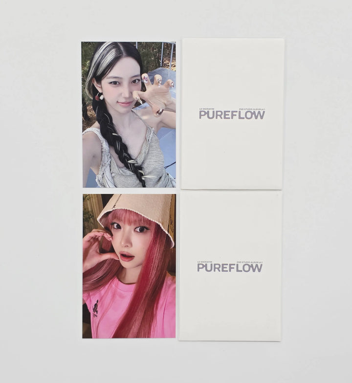 LE SSERAFIM "PUREFLOW" - Broadcast Photocard [26.07.21]