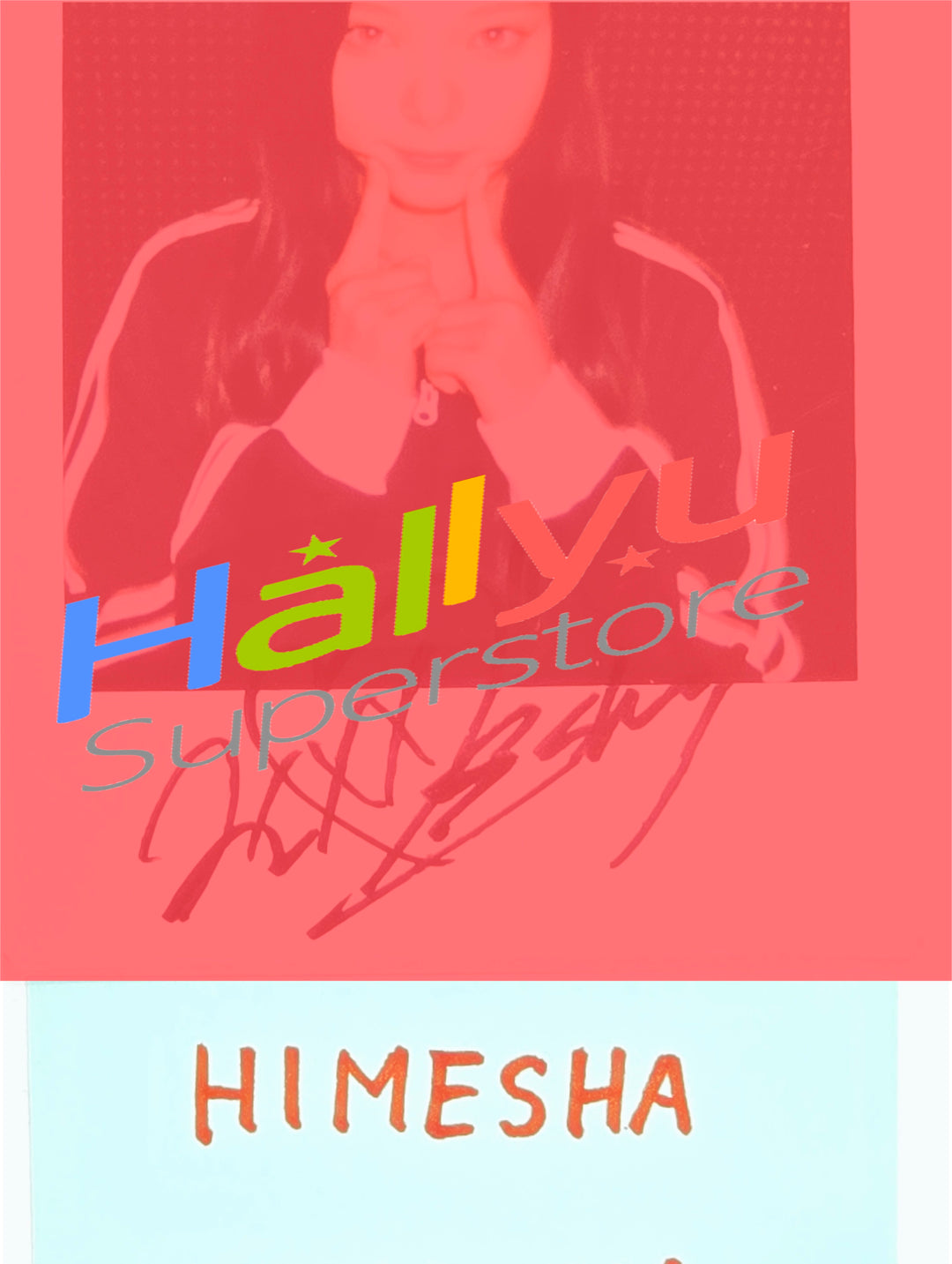 HIMESHA (of COSMOSY) - Hand Autographed(Signed) Polaroid [26.07.23]