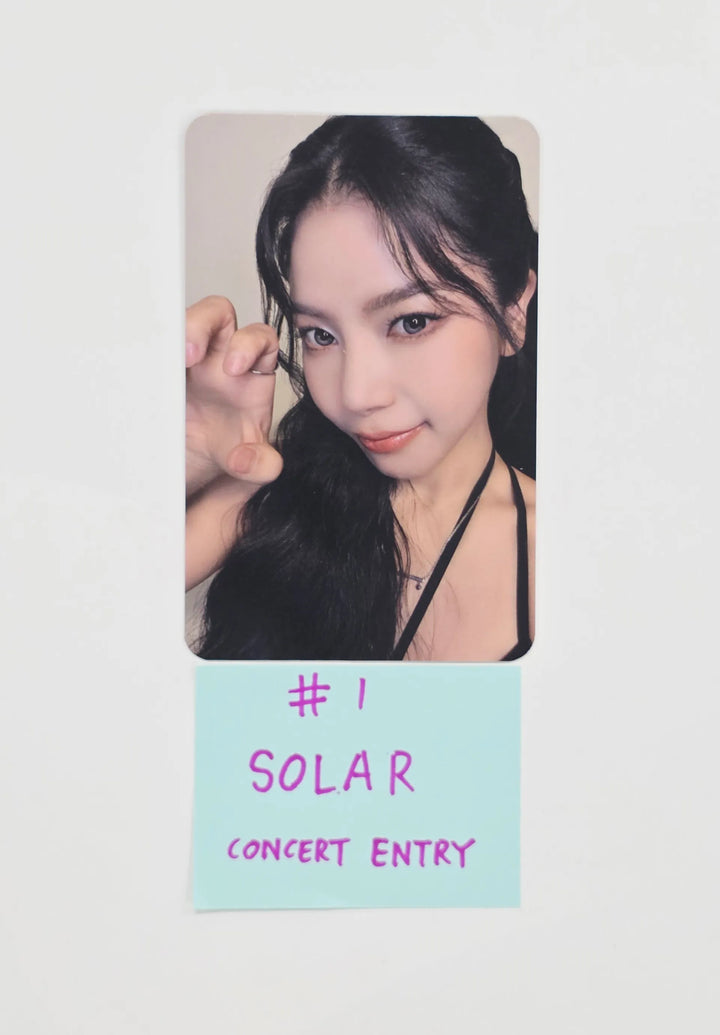 MAMAMOO - Concert Venue Entry Photocard [26.07.23]