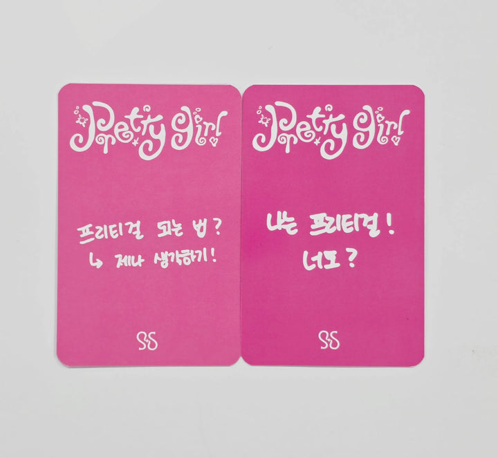 ZENA (of RESCENE) "Pretty Girl" - Broadcast Photocard [26.07.24]
