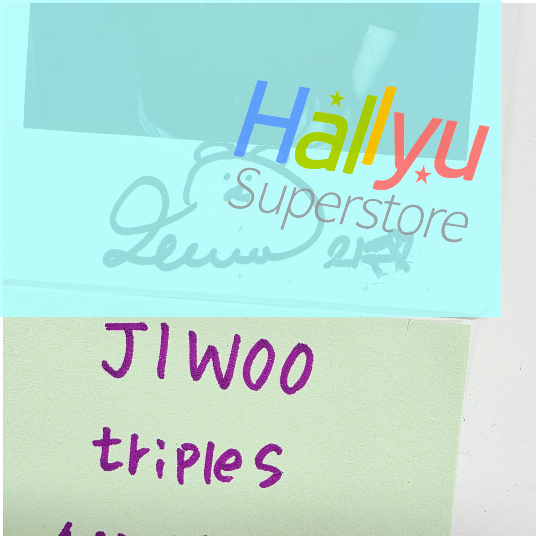 JiWoo (of TripleS) - Hand Autographed(Signed) Polaroid [26.07.24]