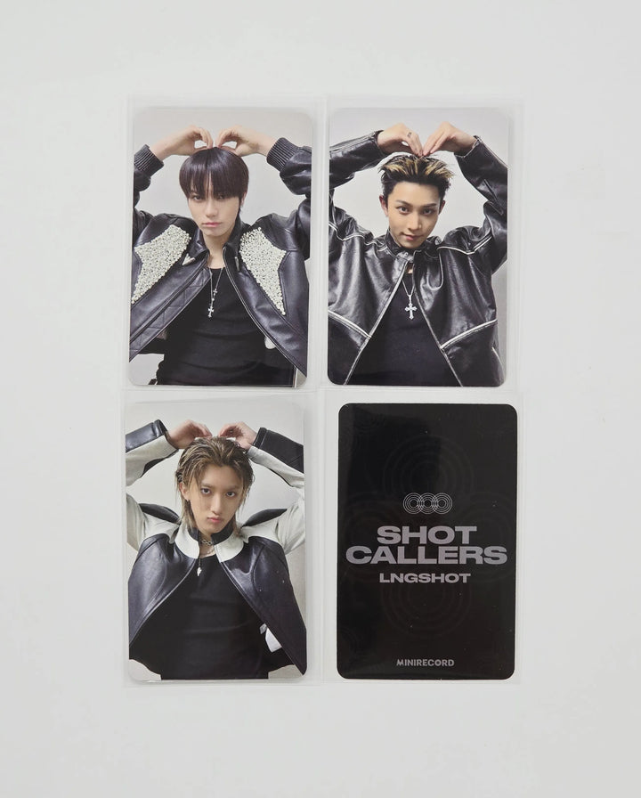 LNGSHOT "SHOT CALLERS" - Mini Record Fansign Event Photocard [26.07.27]