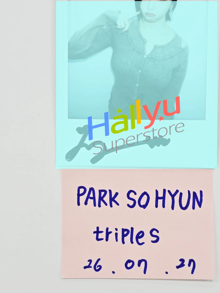 SOHYUN (of TripleS) - Hand Autographed(Signed) Polaroid [26.07.27]