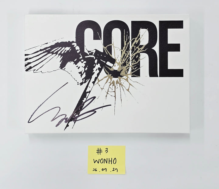 WONHO "CORE" - Hand Autographed(Signed) Promo Album [26.07.27]