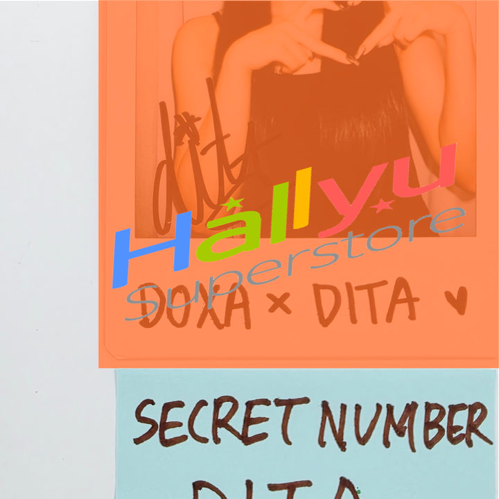 DITA (of SECRET NUMB) - Hand Autographed(Signed) Polaroid [26.07.28]
