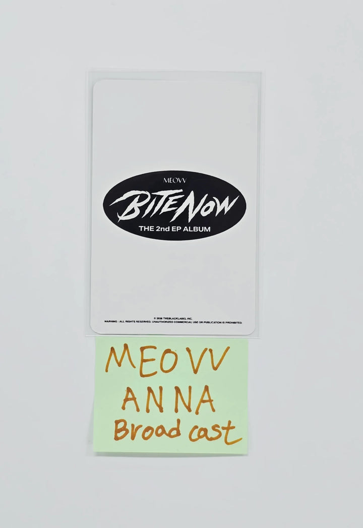 ANNA (of MEOVV) - Broadcast Photocard [26.07.29]