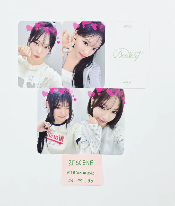 RESCENE "Dearest" - Million Music Photocard Set (5ea) [26.07.30]