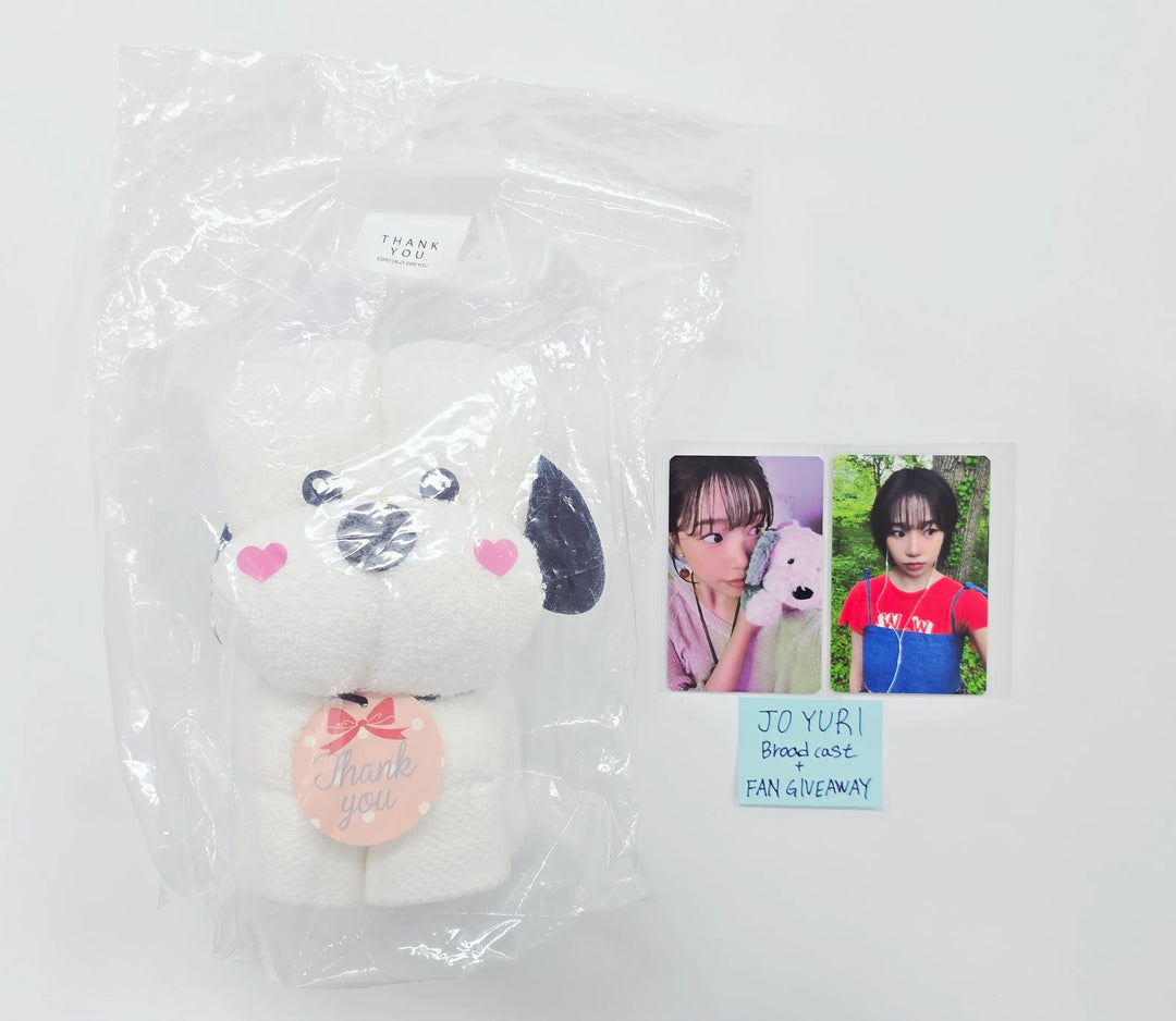 JO YURI - Broadcast Double-Sided Photocard + Fan Giveaway Towel [26.07.31]