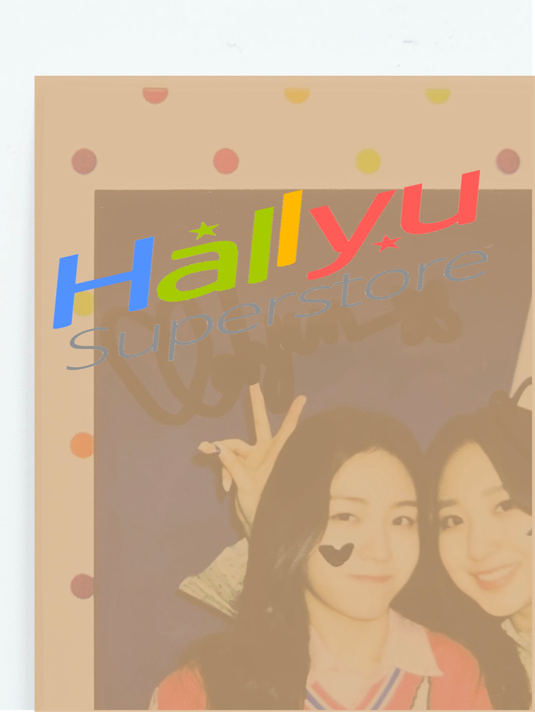 DAHYUN, JURI (of Rocket Punch) - Hand Autographed(Signed) Unit Polaroid [26.07.31]