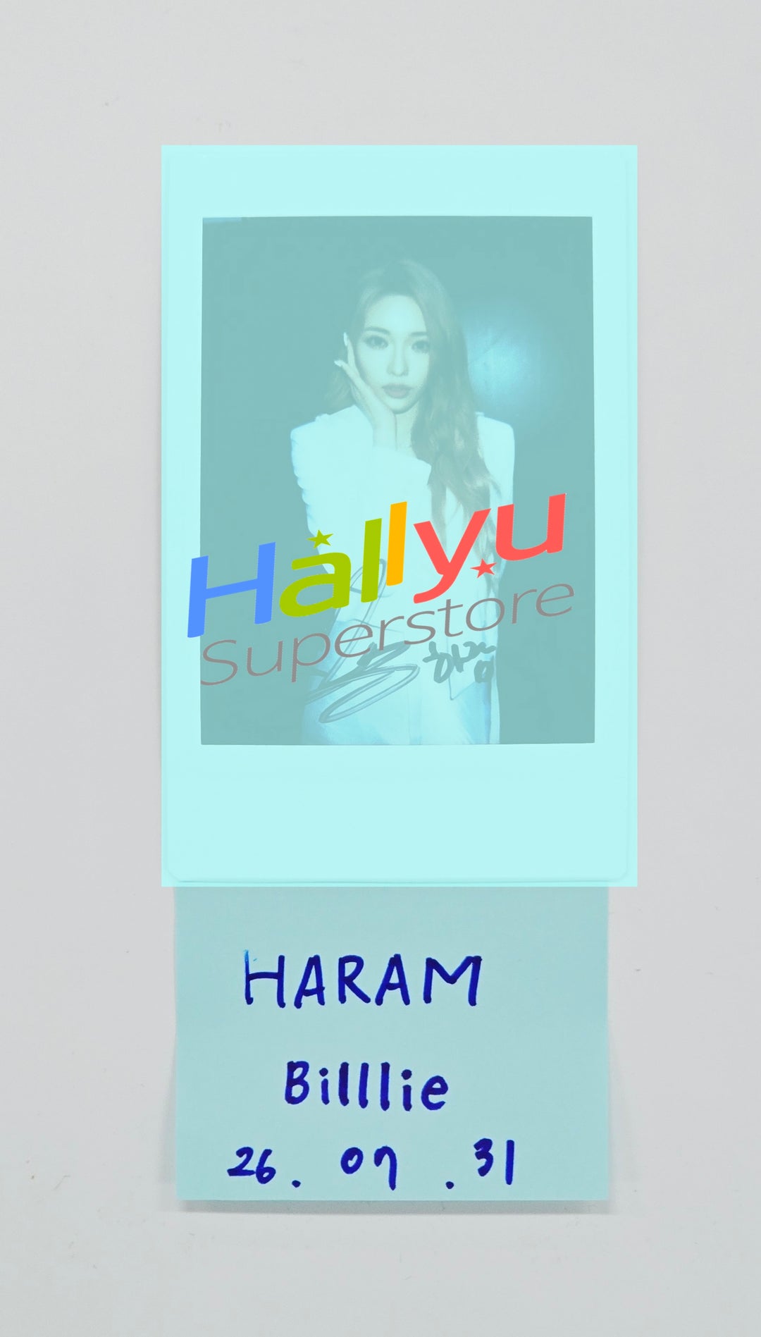 HARAM (of Billlie ) - Hand Autographed(Signed) Polaroid [26.07.31]