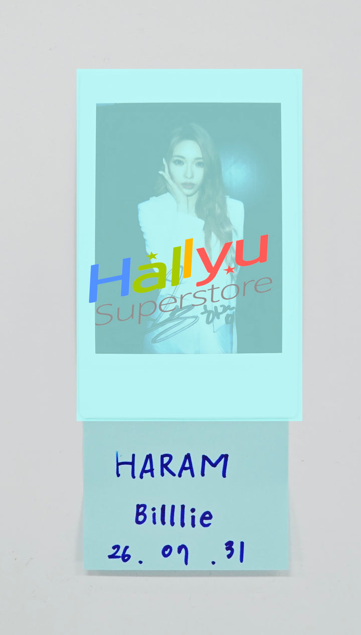 HARAM (of Billlie ) - Hand Autographed(Signed) Polaroid [26.07.31]