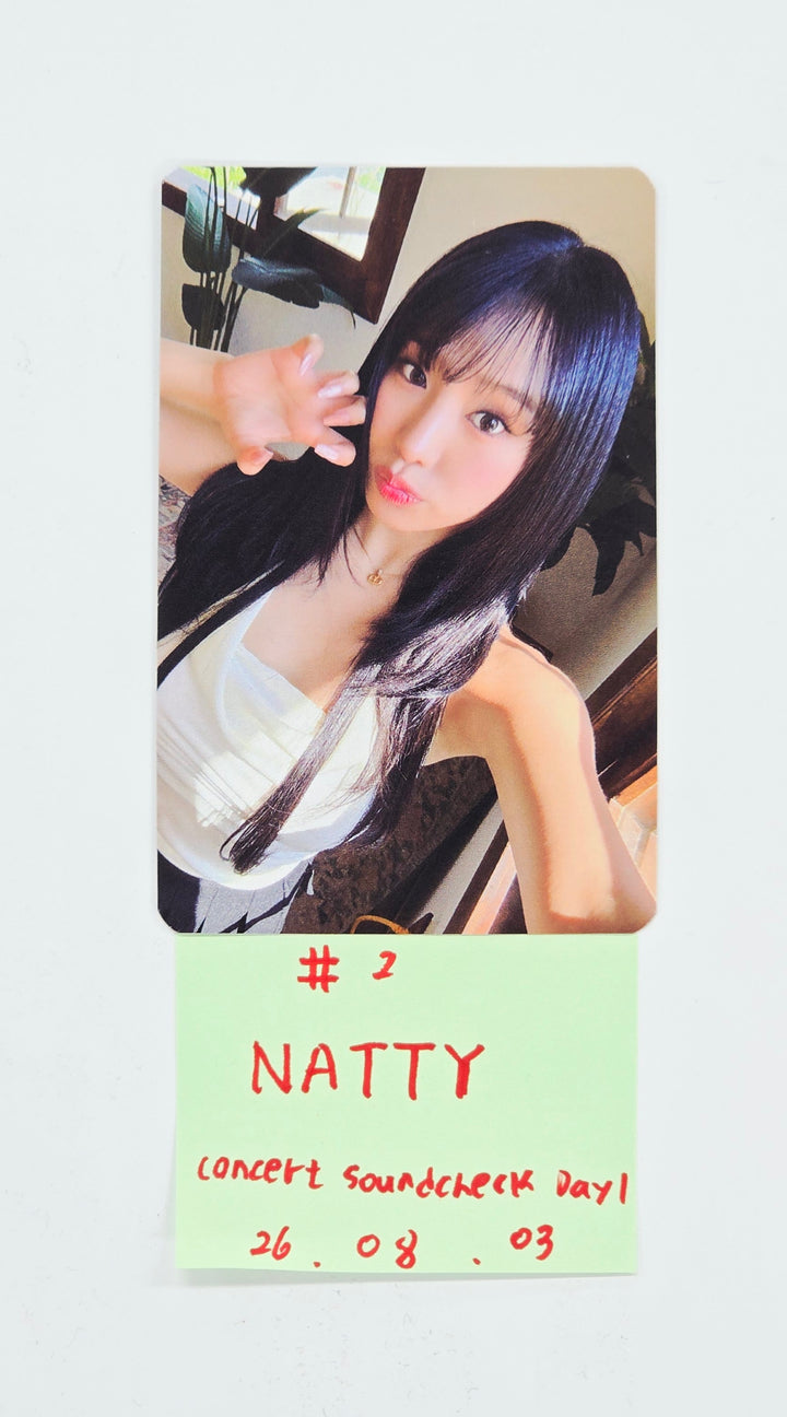 KISS OF LIFE "KISS ROAD" - Concert VIP Soundcheck Day1 Photocard [26.08.03]