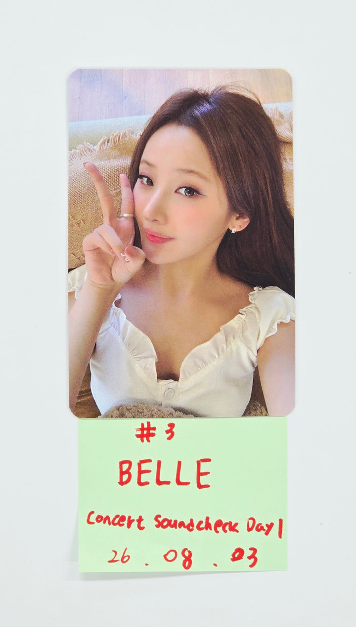 KISS OF LIFE "KISS ROAD" - Concert VIP Soundcheck Day1 Photocard [26.08.03]