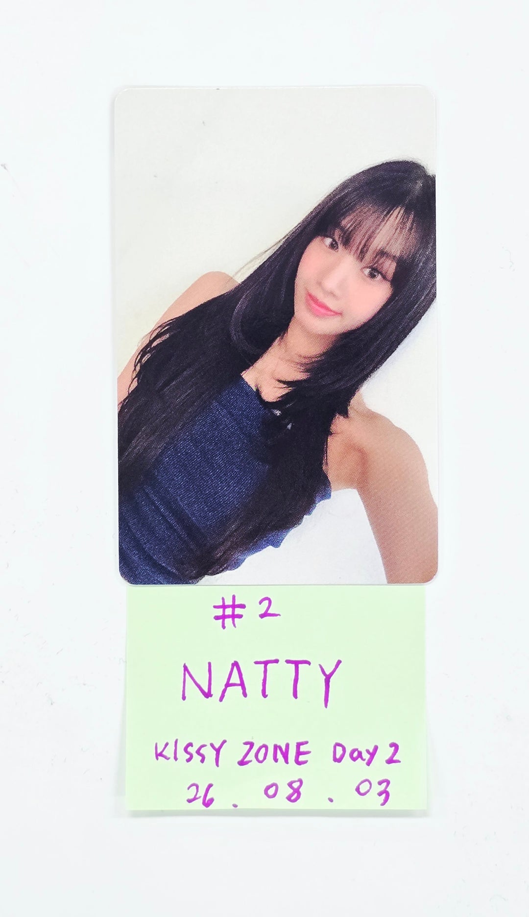 KISS OF LIFE "KISS ROAD" - Concert KISSY ZONE Day2 Photocard [26.08.03]