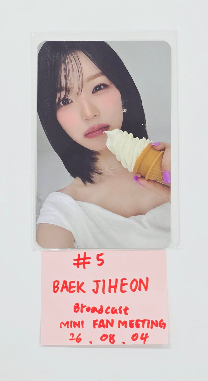 fromis_9 "Glow ME" - Mini FanMeeting Broadcast Photocard [26.08.04]