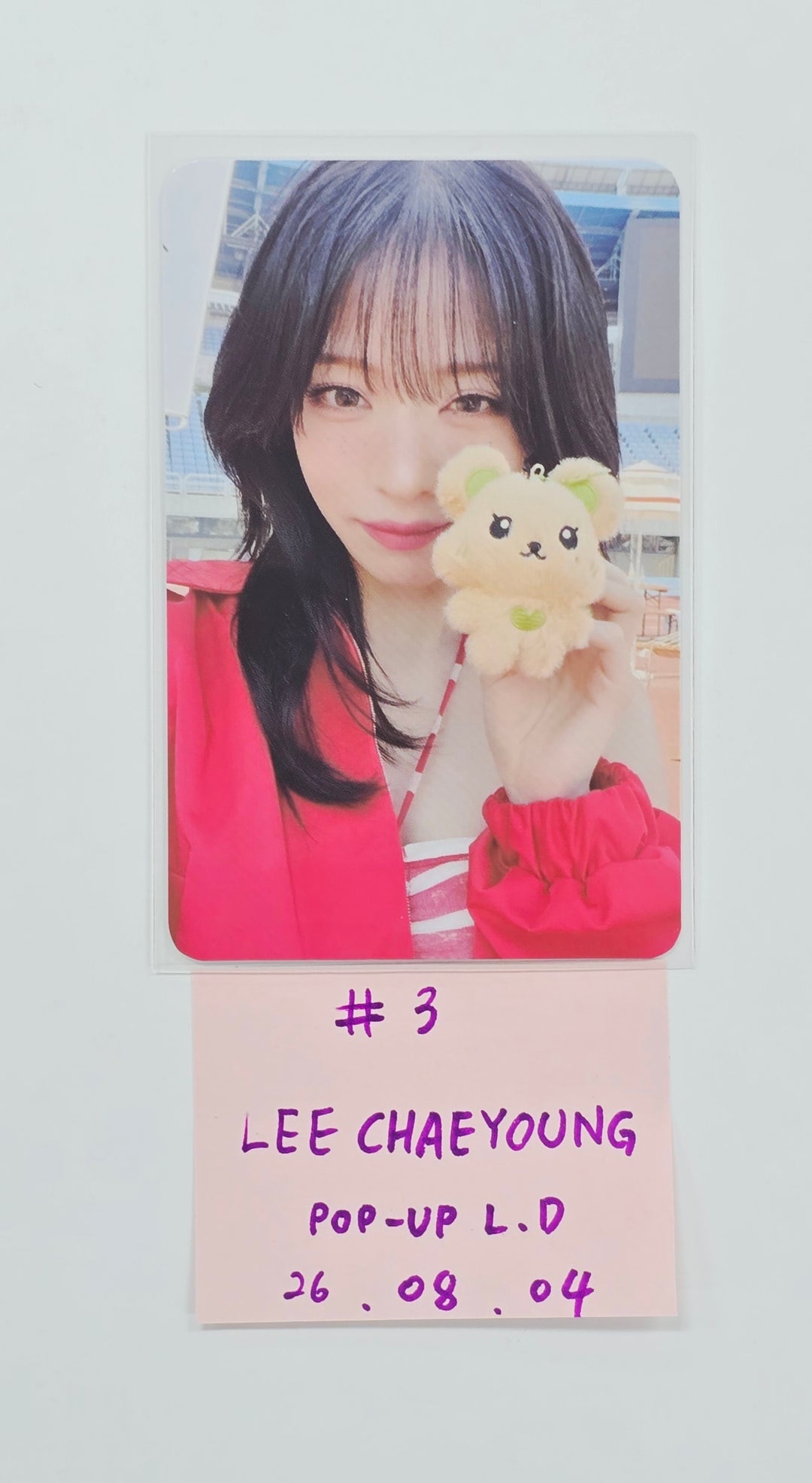 fromis_9 "Glow ME" - POP-UP Store Lucky Draw Event Photocard [26.08.04]