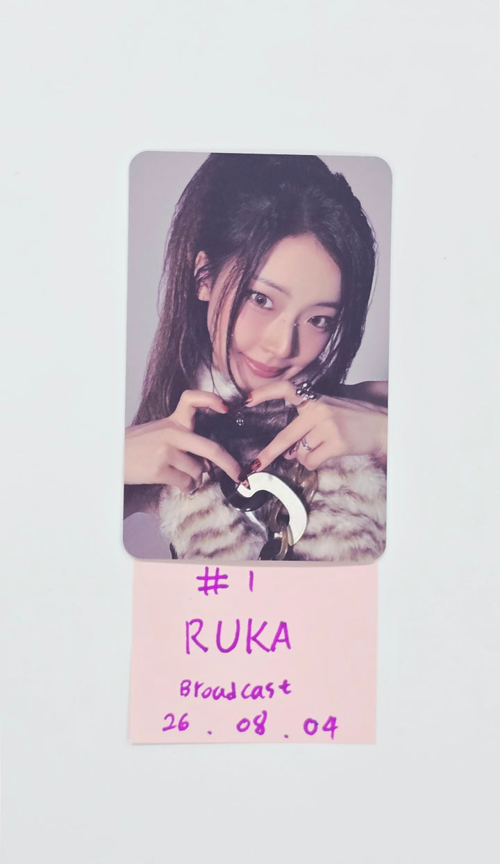 BABYMONSTER "WE GO UP" - Broadcast Photocard [26.08.04]