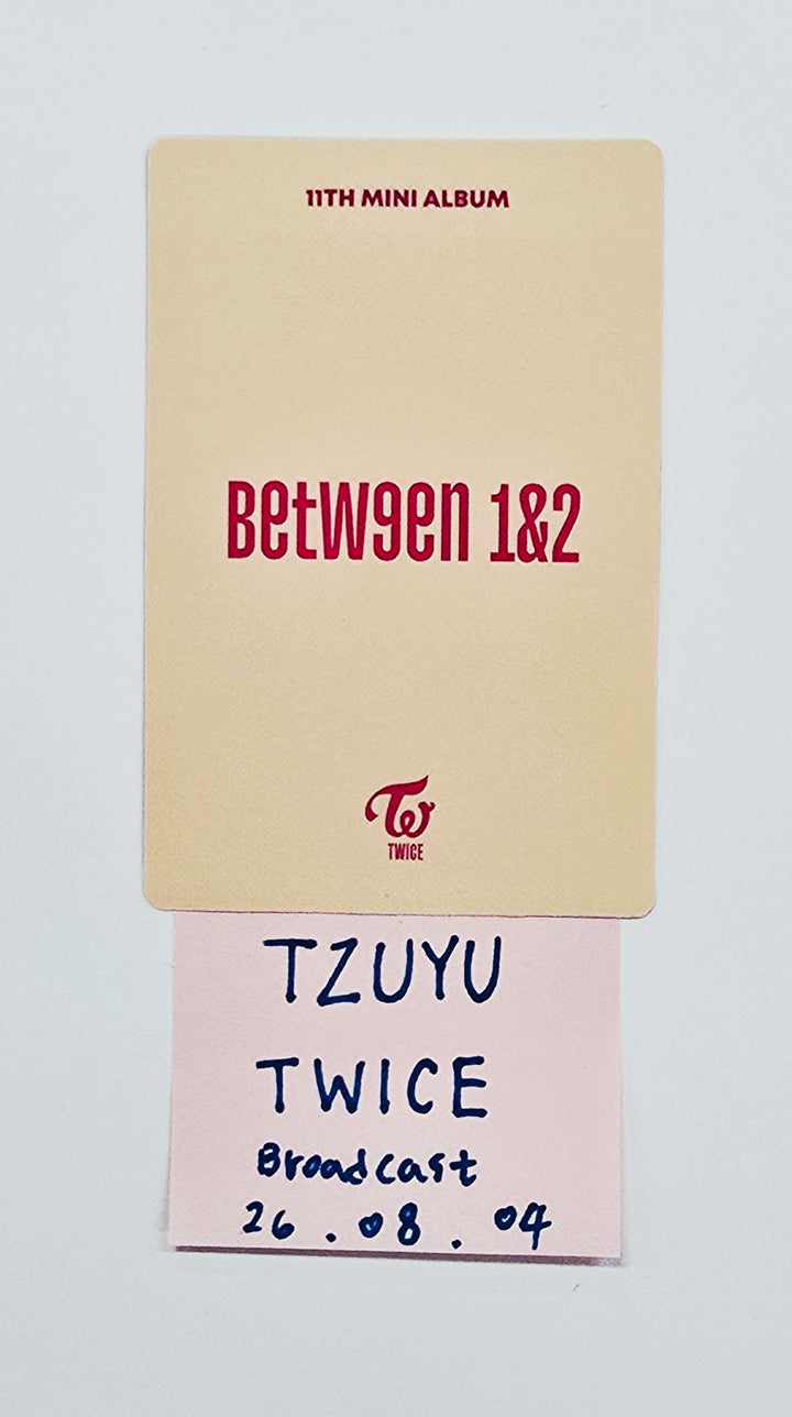 TZUYU (of Twice) "Talk that Talk" - Broadcast Photocard [26.08.04]