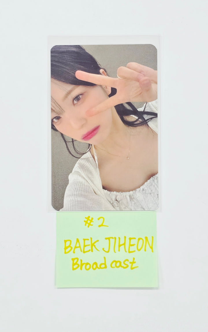 BAEK JIHEON (of fromis_9) - Broadcast Photocard [26.08.06]
