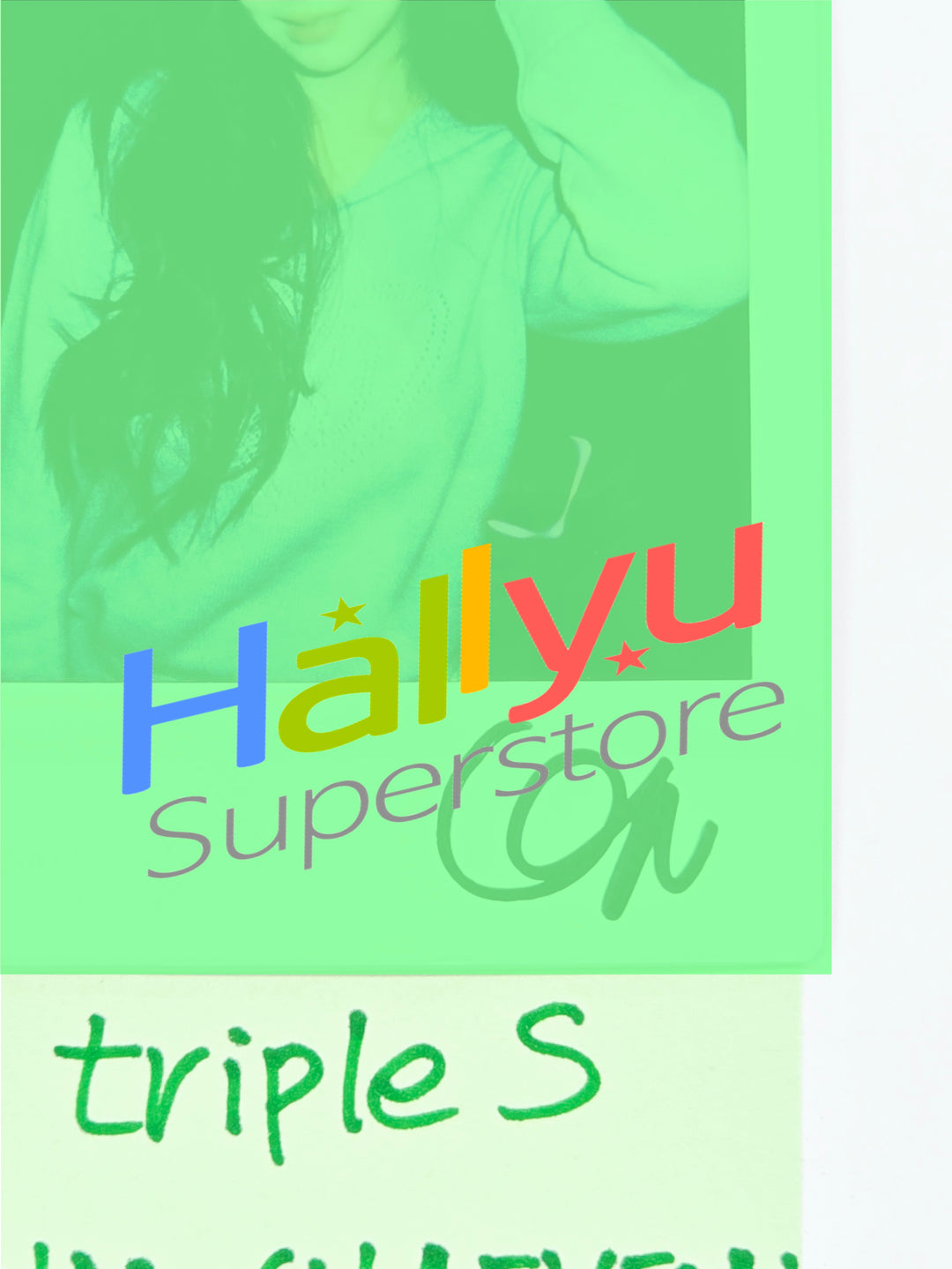 CHAEYEON (of TripleS) - Hand Autographed(Signed) Polaroid [26.08.06]