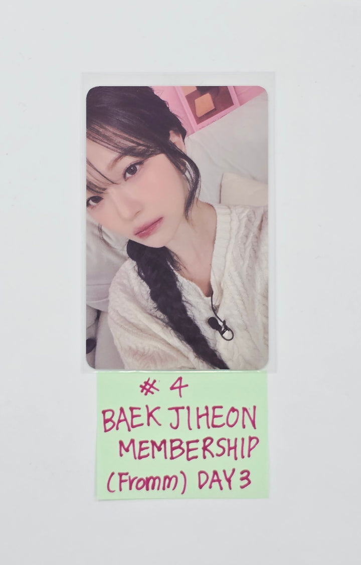 Fromis_9 - ENCORE World Tour Membership Event Photocard [26.08.06]