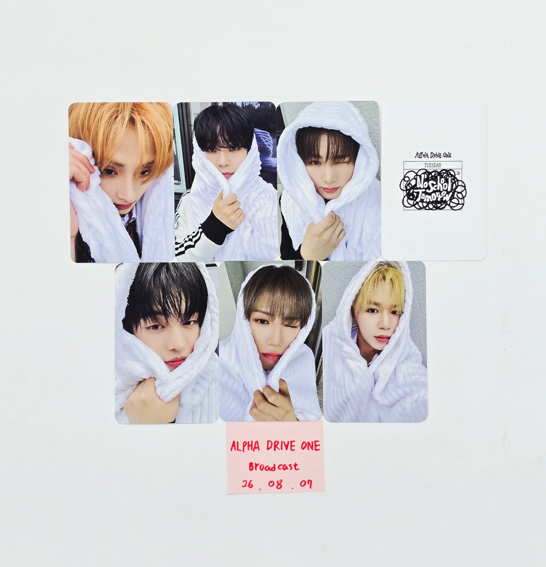 ALPHA DRIVE ONE "OMG!" - Broadcast Photocard Set [26.08.07]