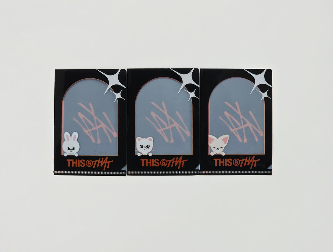 Stray Kids "THIS &amp; THAT" - POP-UP Store Entry Benefit Photocard Sleeves [26.08.10]