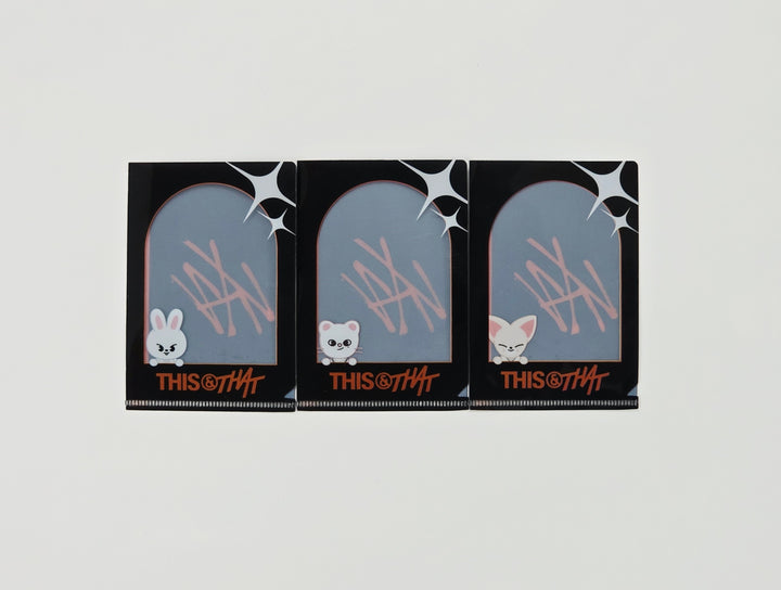 Stray Kids "THIS &amp; THAT" - POP-UP Store Entry Benefit Photocard Sleeves [26.08.10]