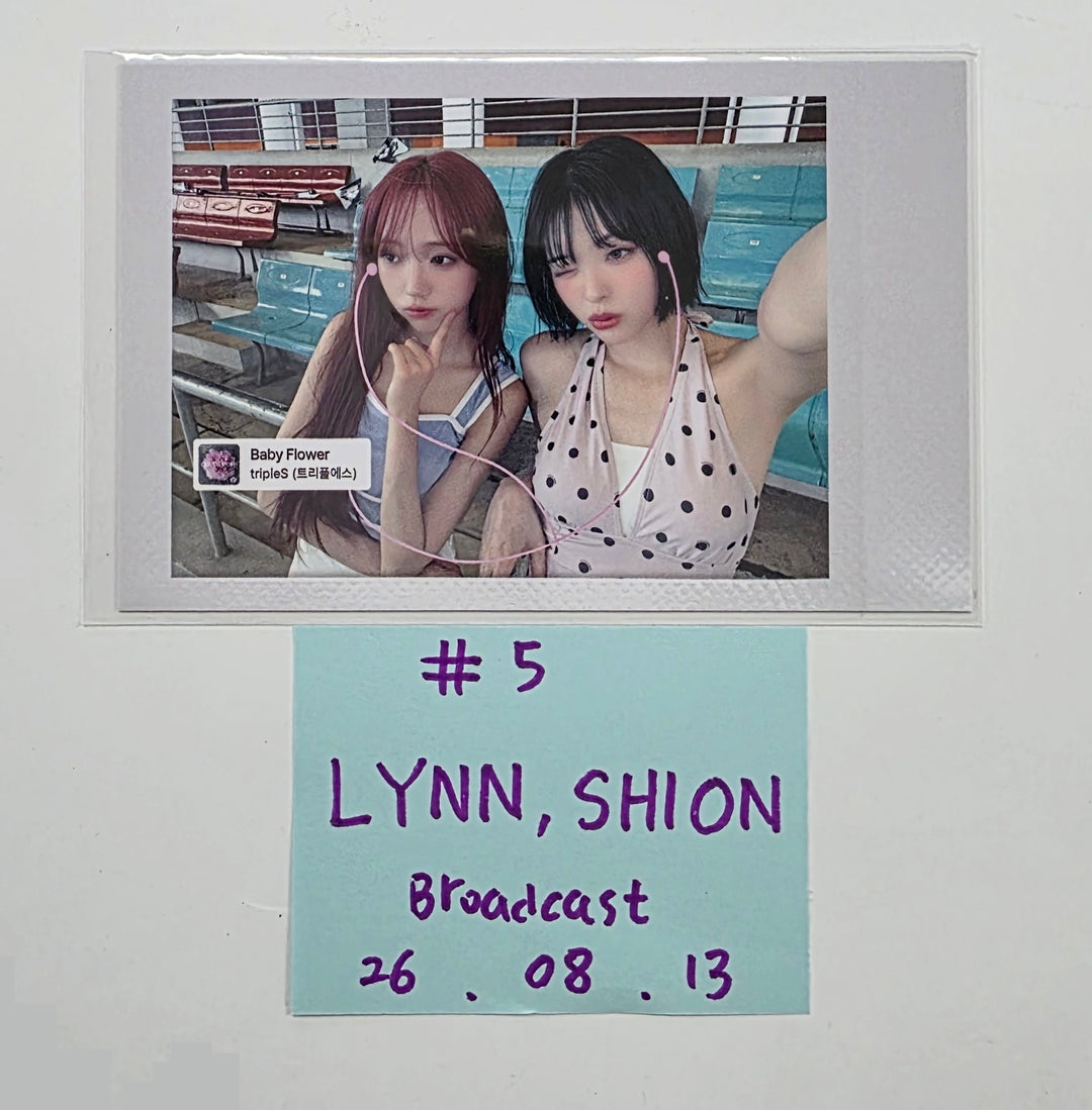 tripleS "LOVE&amp;POP" - Broadcast Polaroide type Unit Photocard [26.08.13]