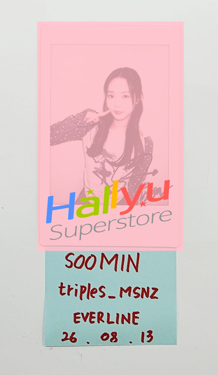 SooMin (of TripleS_msnz) - Hand Autographed(Signed) Polaroid [26.08.13]