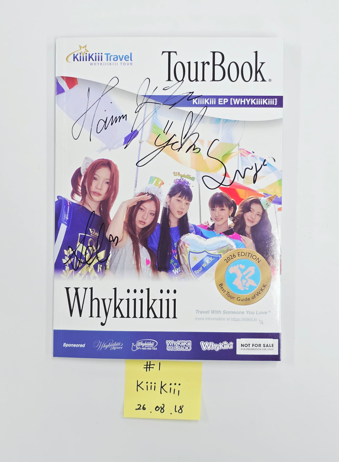 KiiiKiii "WhyKiiiKiii" - Hand Autographed(Signed) Promo Album [26.08.18]