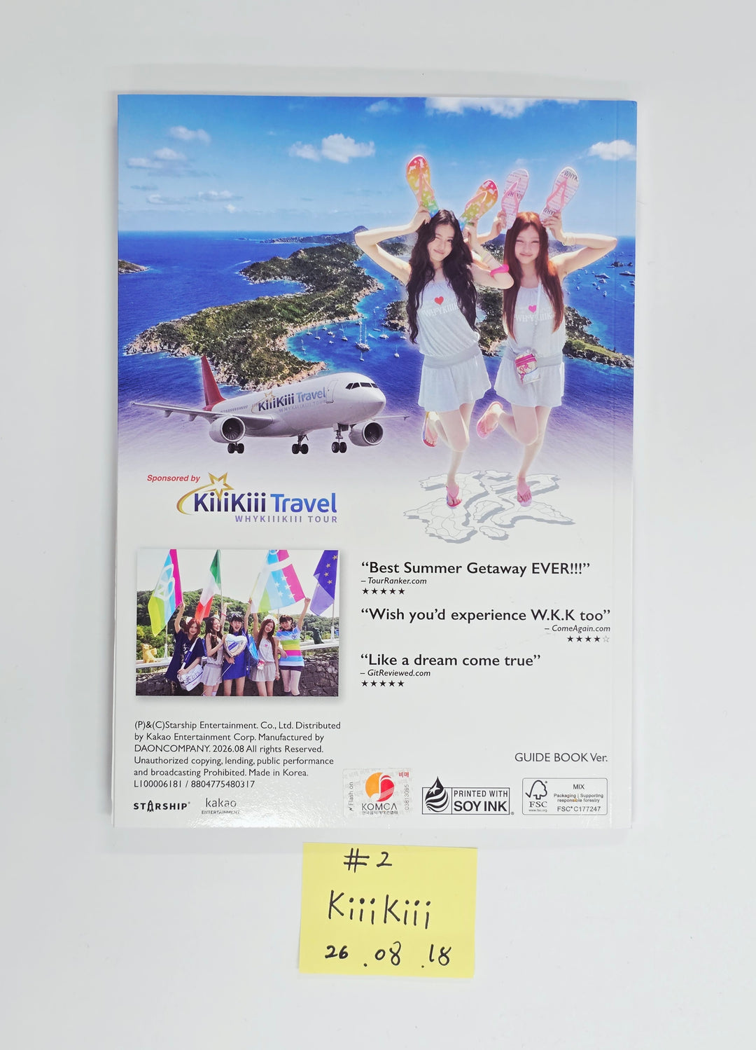 KiiiKiii "WhyKiiiKiii" - Hand Autographed(Signed) Promo Album [26.08.18]