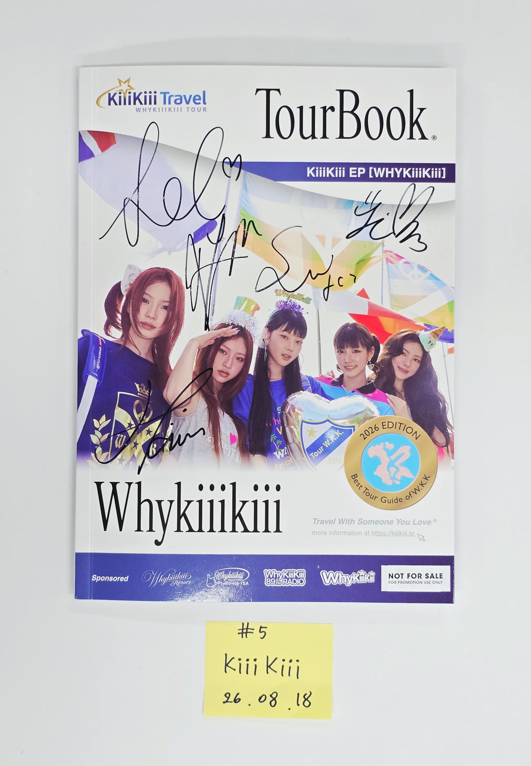 KiiiKiii "WhyKiiiKiii" - Hand Autographed(Signed) Promo Album [26.08.18]
