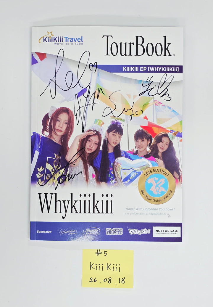 KiiiKiii "WhyKiiiKiii" - Hand Autographed(Signed) Promo Album [26.08.18]