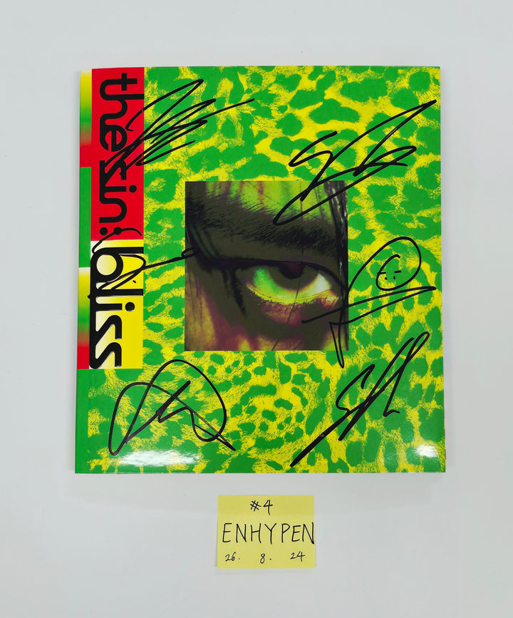 ENHYPEN "THE SIN : BLISS" - Hand Autographed(Signed) Promo Album [26.08.24]