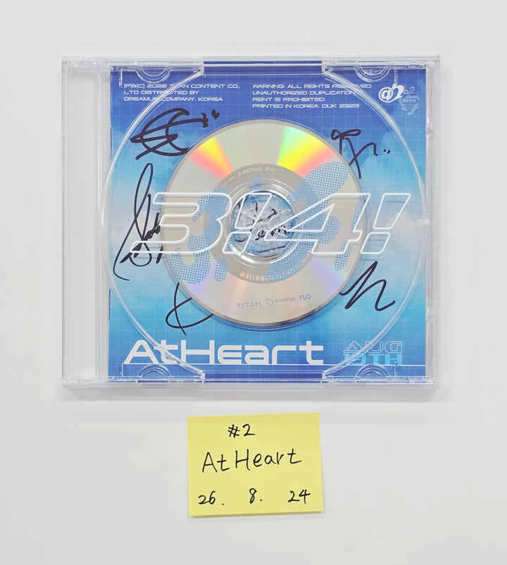 AtHeart "3!4!" - Hand Autographed(Signed) Promo Album [26.08.24]