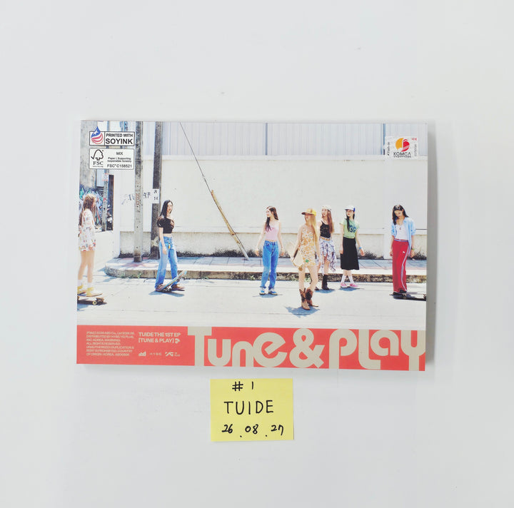 Tuide "Tune &amp; Play"- Hand Autographed(Signed) Promo Album [26.08.27]