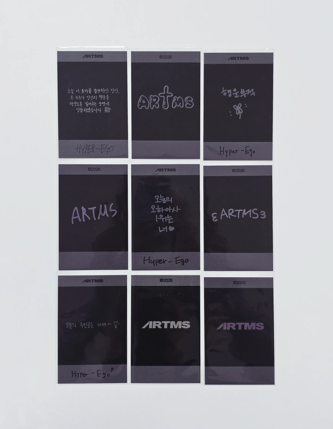 ARTMS "Icarus" - Broadcast Polaroid type Photocard [26.09.03]