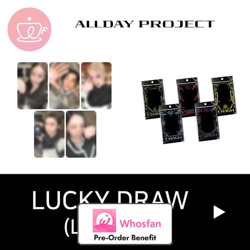 [Pre-Order] ALLDAY PROJECT - The 2nd EP Album [CRASH] (LITE ver.) +Whosfan Store LuckyDraw Event
