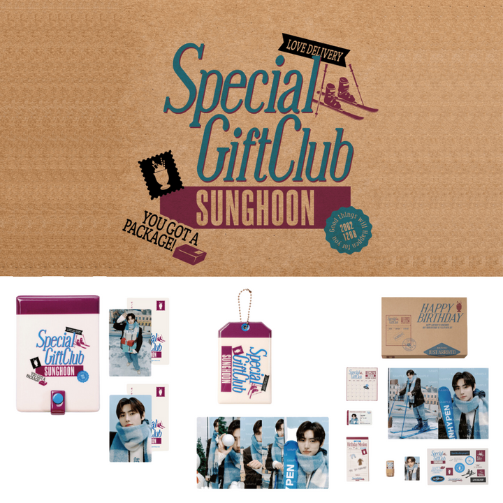SungHoon (of Enhypen) - Special Giftclub Official MD [2023] - HALLYUSUPERSTORE