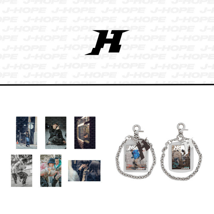 J-Hope (of BTS) - "Hope On The Street Vol.1" Official MD (Postcard Set, Keyring) - HALLYUSUPERSTORE