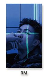BTS - Lenticular BookMark [Proof Ver. 1 &amp; 2] (Choose Member) - HALLYUSUPERSTORE