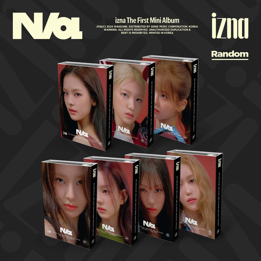 izna - 1st Mini "N/a" [izna Ver.] (NFC_Nemo Ver.) (Random / Set)