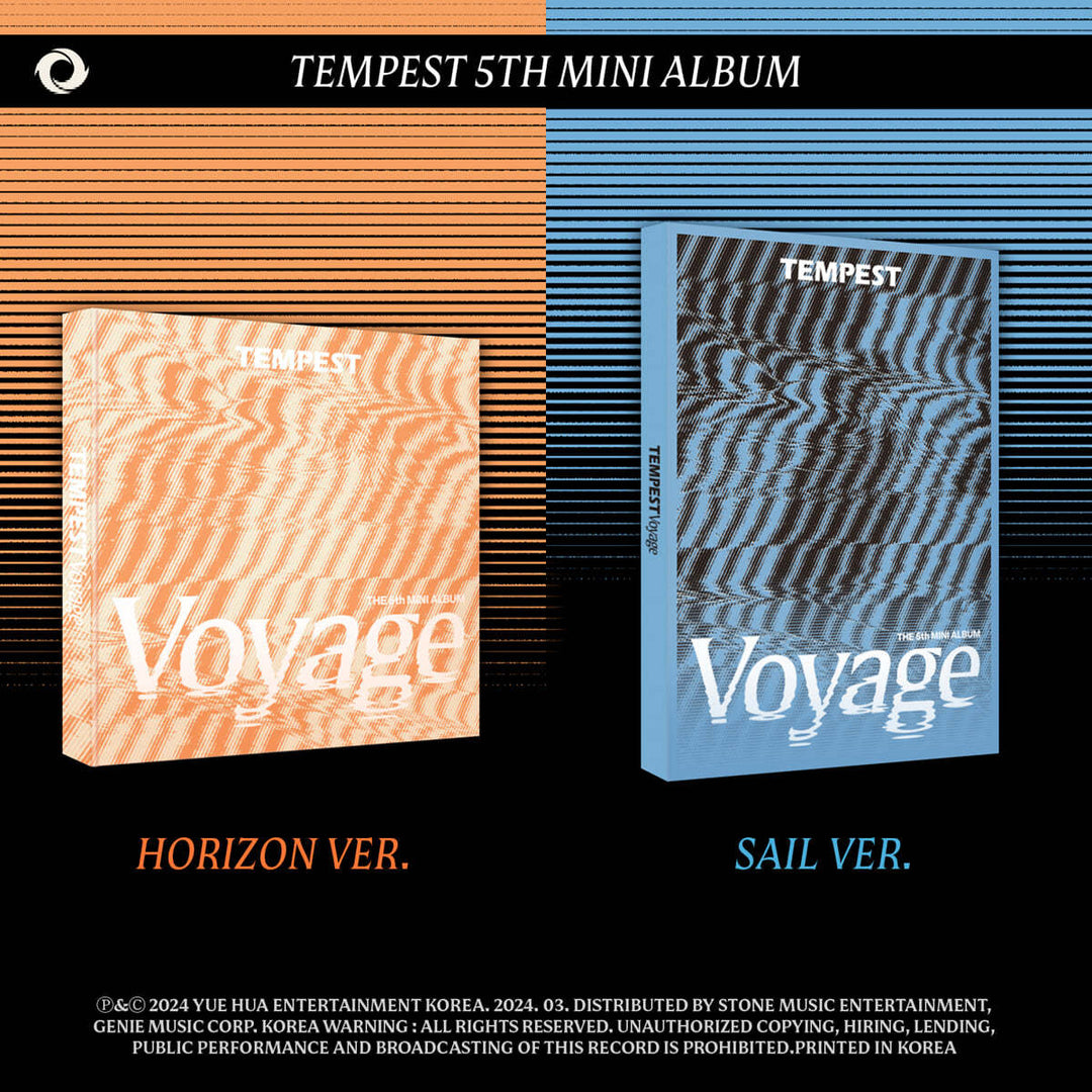 TEMPEST - 5th Mini Album "TEMPEST Voyage"  [Random] - HALLYUSUPERSTORE