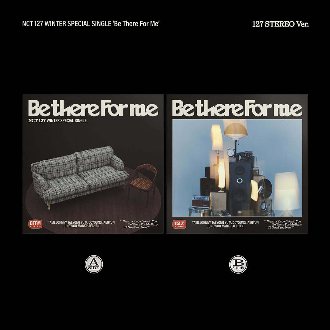 NCT 127 - Winter Special Single "Be There For Me" [127 STEREO Ver.] [Random / Set] - HALLYUSUPERSTORE