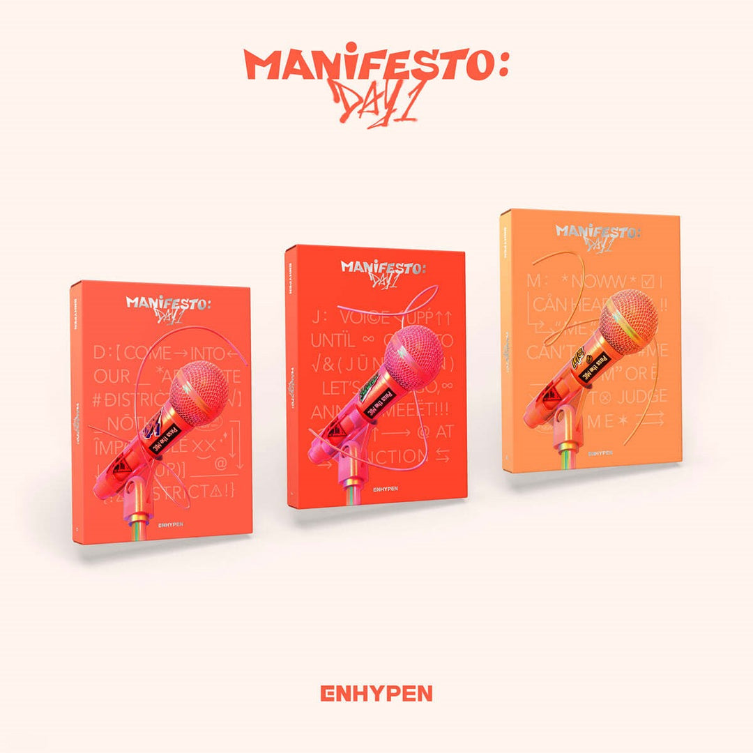 * Enhypen - 3rd Mini Album "Manifesto : Day 1" (Random / Set)