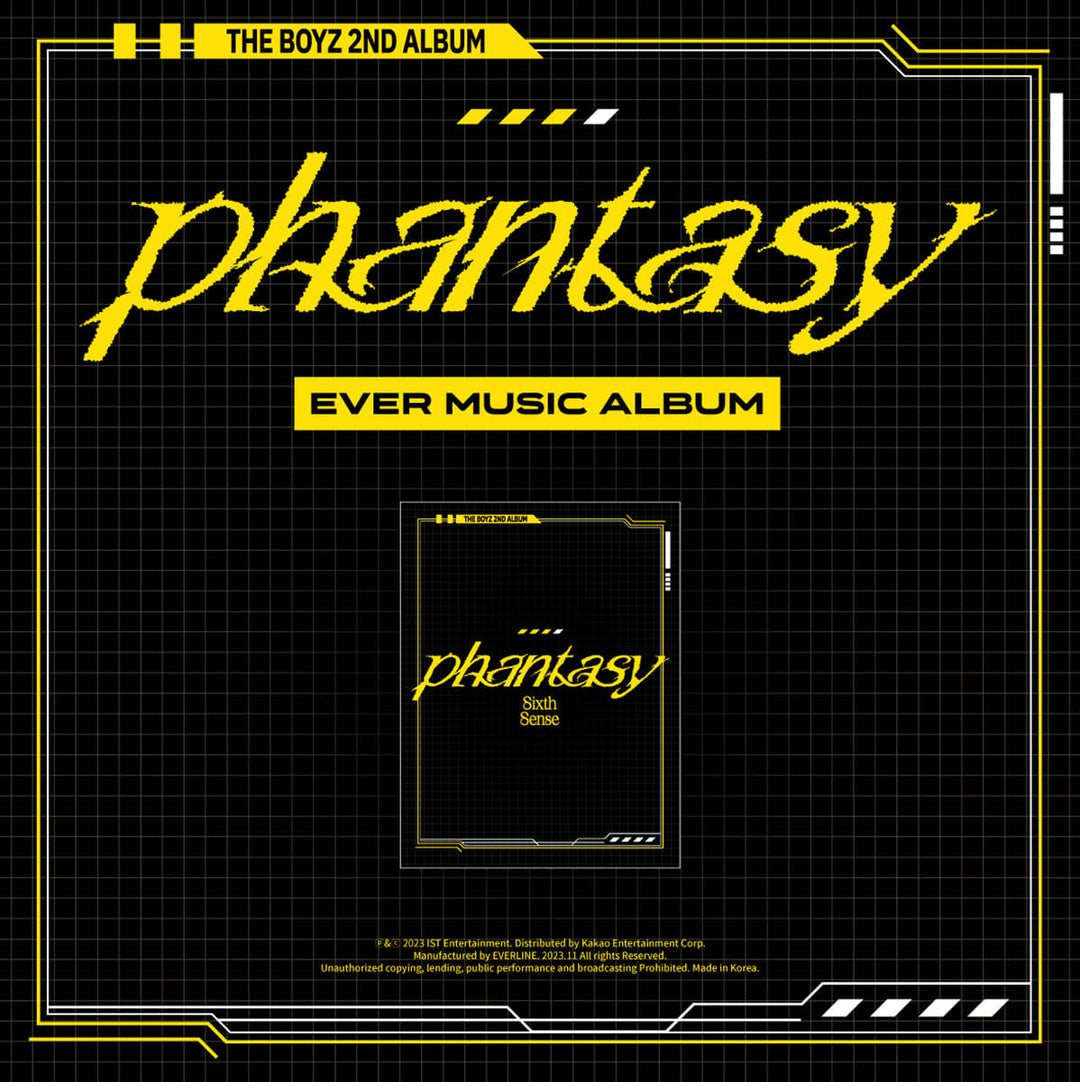 THE BOYZ - 2nd Album "[PHANTASY] Pt.2 Sixth Sense" [EVER ver.] - HALLYUSUPERSTORE