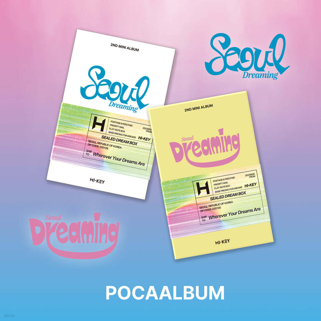 H1-KEY - 2nd Mini Album "Seoul Dreaming" [POCA ALBUM] [Random / Set] - HALLYUSUPERSTORE