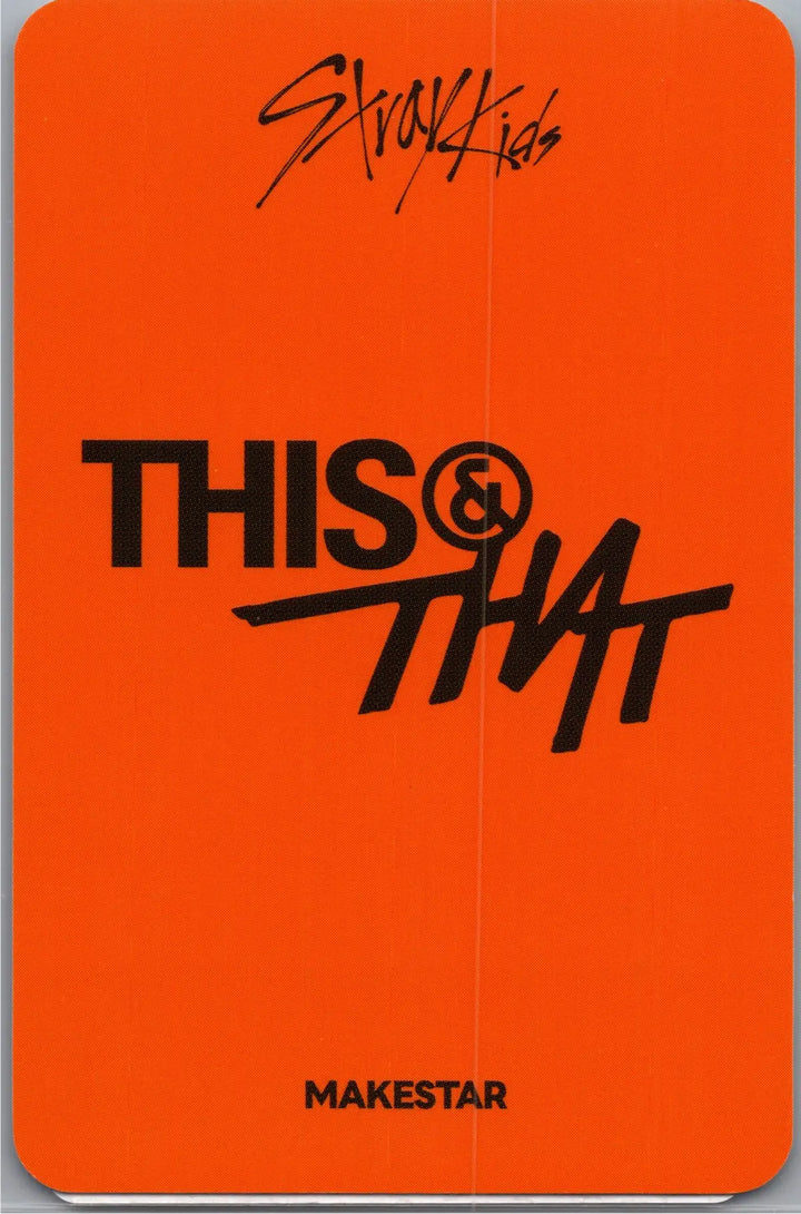 Stray Kids "THIS &amp; THAT" - Makestar Pre-Order Benefit Hologram Photocard [26.08.13]