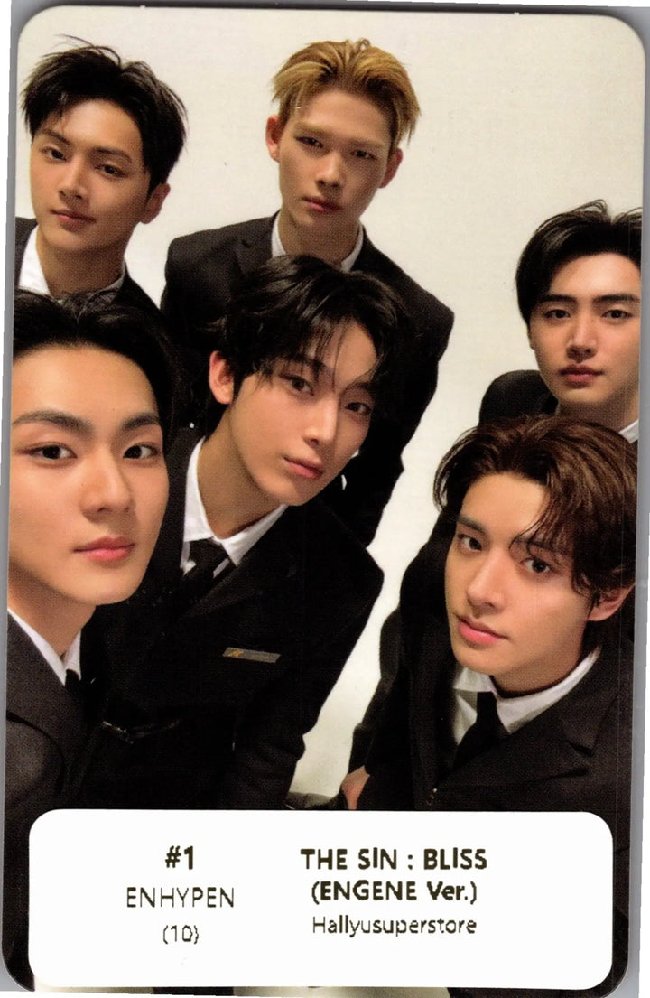 ENHYPEN "THE SIN : BLISS" - Official Photocard (ENGENE Ver.) [26.08.24]